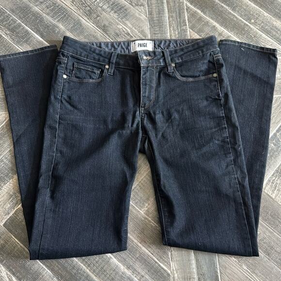 PAIGE Women's Dark Blue Skinny Jeans | Size 28 - Picture 1 of 7